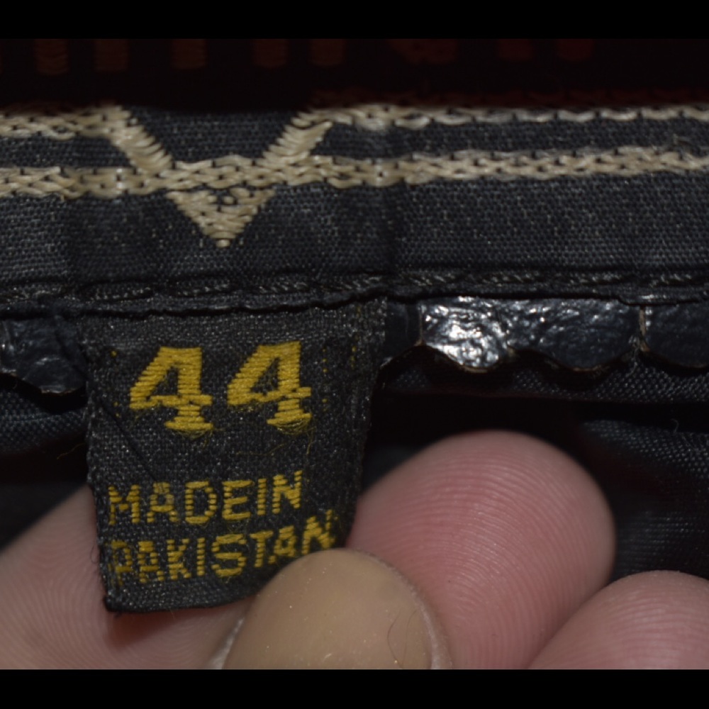 Leather jacket Moto vintage real